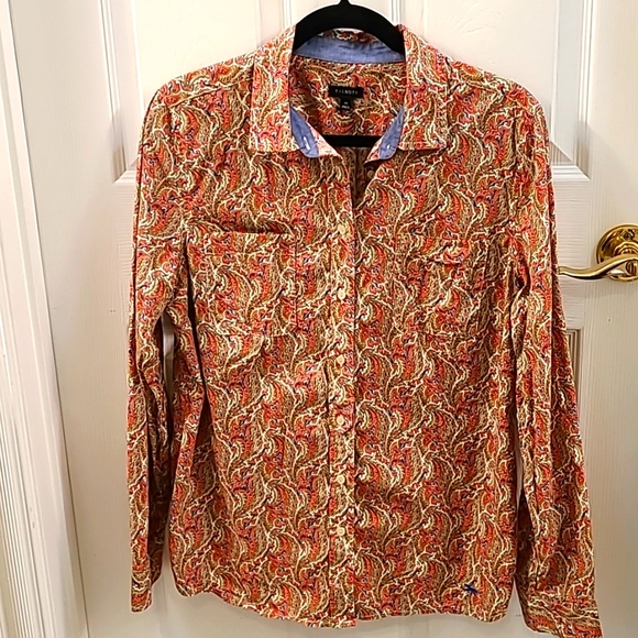 Talbots Tops - Paisley Talbots Blouse
